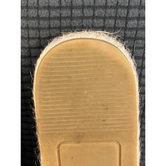 Mario Valentino Clavel Flat Espadrille Sandals in Tan. Sz 39 - Picture 6 of 9